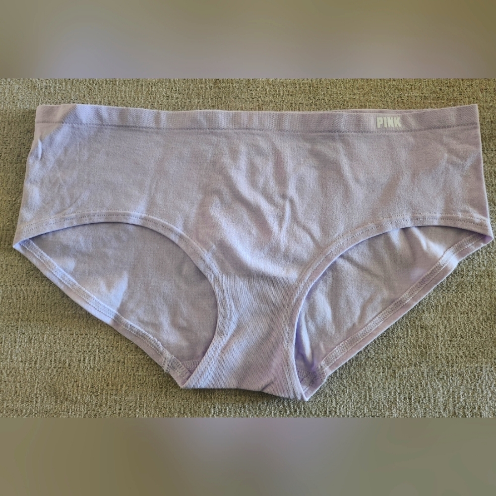3/$10 NWT Victoria's Secret PINK Lavender Hipster Panty Sz M